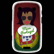 Coque Blackberry Bold 9900 Miss Portugal Black