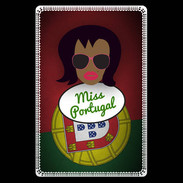Etui carte bancaire Miss Portugal Black