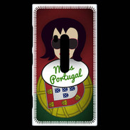 Coque Nokia Lumia 920 Miss Portugal Brune