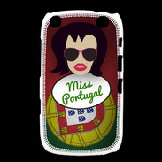 Coque Blackberry Curve 9320 Miss Portugal Brune