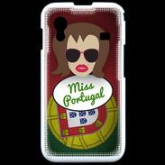 Coque Samsung ACE S5830 Miss Portugal Chatain