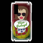 Coque Samsung Player One Miss Portugal Chatain
