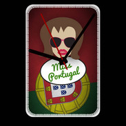 Grande pendule murale Miss Portugal Chatain