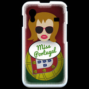 Coque Samsung ACE S5830 Miss Portugal Rousse