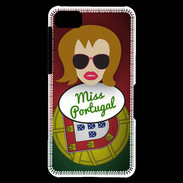 Coque Blackberry Z10 Miss Portugal Rousse