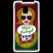 Coque LG P990 Miss Portugal Rousse