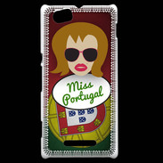 Coque Sony Xperia M Miss Portugal Rousse