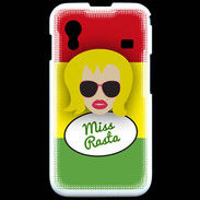 Coque Samsung ACE S5830 Miss Rasta Blonde