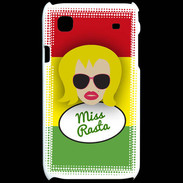 Coque Samsung Galaxy S Miss Rasta Blonde