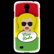 Coque Samsung Galaxy S4 Miss Rasta Blonde