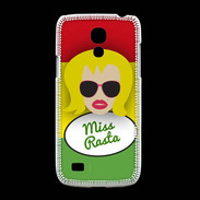 Coque Samsung Galaxy S4mini Miss Rasta Blonde
