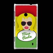 Coque Nokia Lumia 520 Miss Rasta Blonde