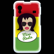 Coque Samsung ACE S5830 Miss Rasta Brune