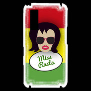Coque Samsung Player One Miss Rasta Brune