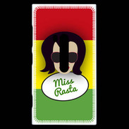Coque Nokia Lumia 920 Miss Rasta Brune