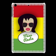 Coque iPadMini Miss Rasta Brune