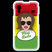 Coque Samsung ACE S5830 Miss Rasta Chatain