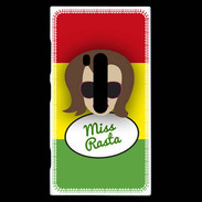 Coque Nokia Lumia 920 Miss Rasta Chatain
