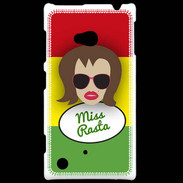 Coque Nokia Lumia 720 Miss Rasta Chatain