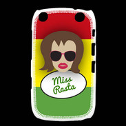 Coque Blackberry Curve 9320 Miss Rasta Chatain