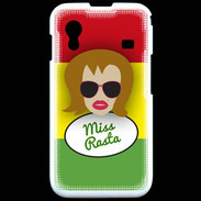 Coque Samsung ACE S5830 Miss Rasta Rousse