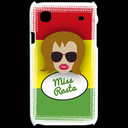 Coque Samsung Galaxy S Miss Rasta Rousse