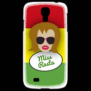 Coque Samsung Galaxy S4 Miss Rasta Rousse