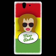Coque Sony Xperia Z Miss Rasta Rousse