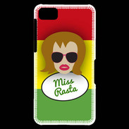 Coque Blackberry Z10 Miss Rasta Rousse