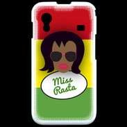 Coque Samsung ACE S5830 Miss Rasta Black