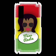 Coque Samsung Player One Miss Rasta Black