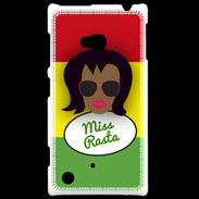 Coque Nokia Lumia 720 Miss Rasta Black