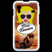 Coque Samsung ACE S5830 Miss Réunion Blonde