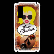 Coque Samsung Player One Miss Réunion Blonde