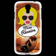 Coque Samsung Galaxy S4 Miss Réunion Blonde
