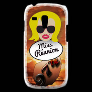 Coque Samsung Galaxy S3 Mini Miss Réunion Blonde