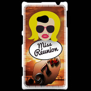 Coque Nokia Lumia 720 Miss Réunion Blonde