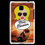 Coque LG Optimus L3 II Miss Réunion Blonde