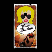 Coque Nokia Lumia 520 Miss Réunion Blonde