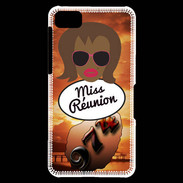 Coque Blackberry Z10 Miss Réunion Black