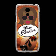 Coque Samsung Galaxy S4mini Miss Réunion Black