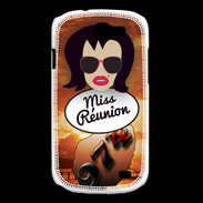 Coque Samsung Galaxy Express Miss Réunion Brune