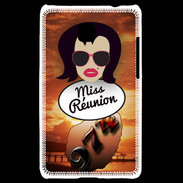 Coque LG Optimus L3 II Miss Réunion Brune