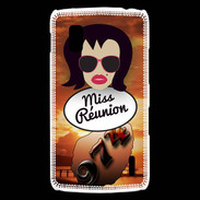Coque LG Nexus 4 Miss Réunion Brune