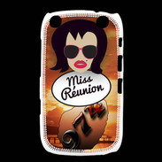 Coque Blackberry Curve 9320 Miss Réunion Brune