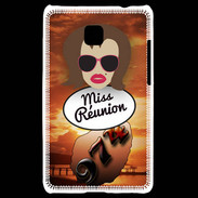Coque LG Optimus L3 II Miss Réunion Chatain