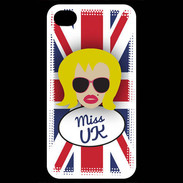 Coque iPhone 4 / iPhone 4S Miss UK Blonde