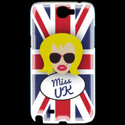 Coque Samsung Galaxy Note 2 Miss UK Blonde