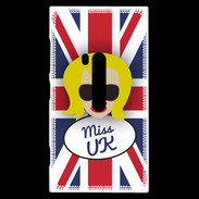 Coque Nokia Lumia 920 Miss UK Blonde