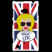 Coque Nokia Lumia 720 Miss UK Blonde